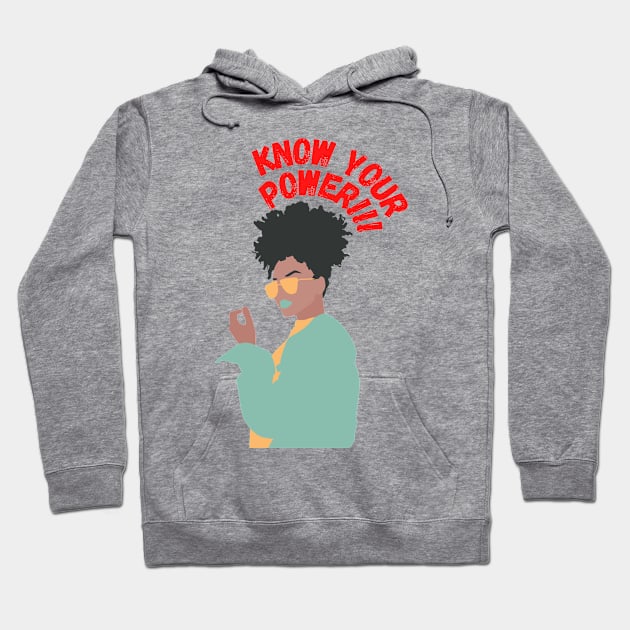 Know your Power Hoodie by Feminist Vibes